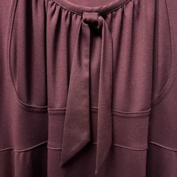 Mandala Designs Burgundy Midi Dress – Size L – Made in Toronto - Picture 4 of 6